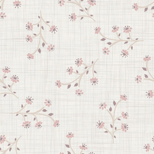 Linen Floral (several colourways) | Removable PhotoTex Wallpaper