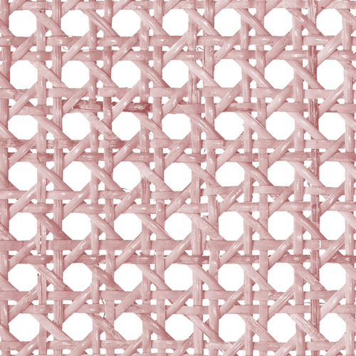Faux Rattan Blush for Hacks and Dollhouses | Removable PhotoTex Wallpaper