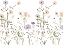 Load image into Gallery viewer, Wildflower Mural for Dollhouses | Removable PhotoTex Wallpaper