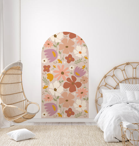 Emma's Flower Market Arch Decals  (various sizes/designs) | Removable PhotoTex Wall Decals