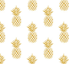 Load image into Gallery viewer, Sweet Pineapples | Removable PhotoTex Wallpaper