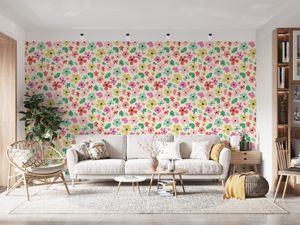 Floral Delight (two colourways) | Removable PhotoTex Wallpaper