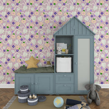 Load image into Gallery viewer, Constanza’s Whimsical Flowers | Removable PhotoTex Wallpaper