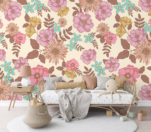 Floral Dreams | Removable PhotoTex Wallpaper
