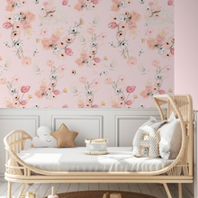 Load image into Gallery viewer, Cottontails (several colourways) | Removable PhotoTex Wallpaper