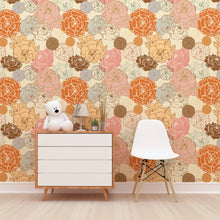 Load image into Gallery viewer, Classy Camelia | Removable PhotoTex Wallpaper