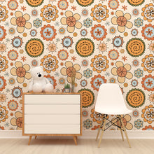 Load image into Gallery viewer, Earthy Doodle | Removable PhotoTex Wallpaper