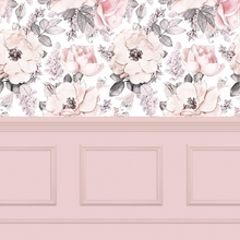 Load image into Gallery viewer, Faux Wainscoting (several colourways) | Removable PhotoTex Wallpaper