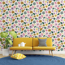 Load image into Gallery viewer, Floral Delight (two colourways) | Removable PhotoTex Wallpaper
