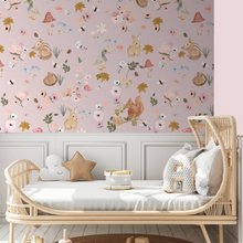 Load image into Gallery viewer, Hazel and Flora (several colourways) | Removable PhotoTex Wallpaper