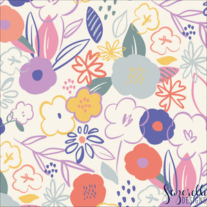 Wildflowers | Removable PhotoTex Wallpaper