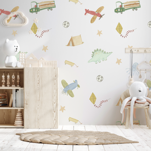 Playtime (several colourways) | Removable PhotoTex Wallpaper