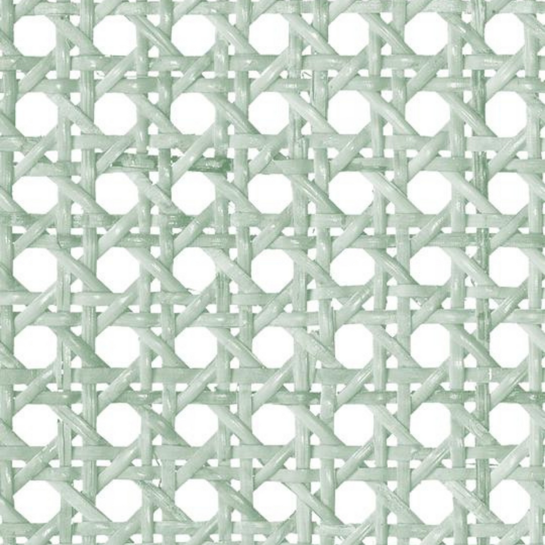 Faux Rattan Mint for Hacks and Dollhouses | Removable PhotoTex Wallpaper