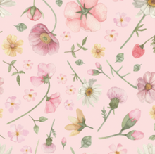 Load image into Gallery viewer, Falling Flowers (several colourways) | Removable PhotoTex Wallpaper