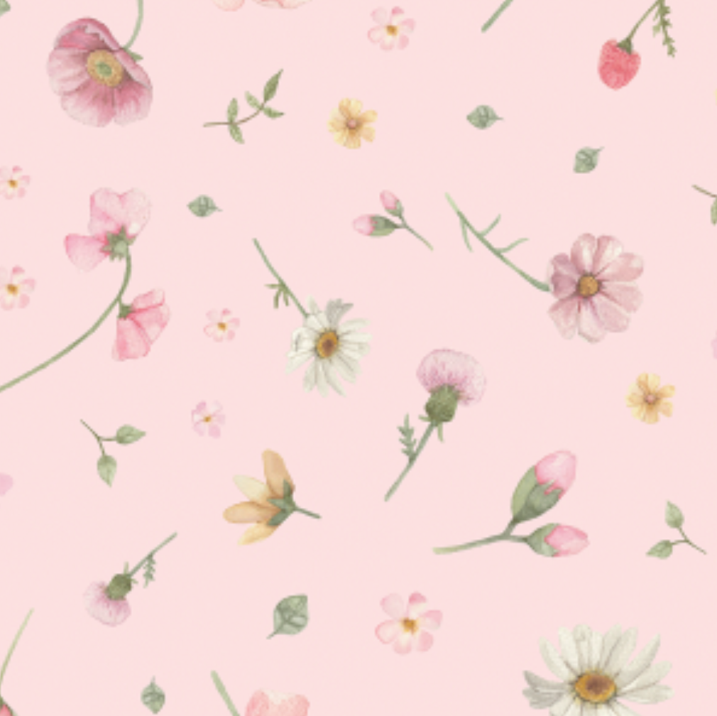 Flower Wall (several colourways) | Removable PhotoTex Wallpaper