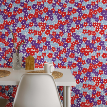 Load image into Gallery viewer, Mini Blooms (several colourways) | Removable PhotoTex Wallpaper