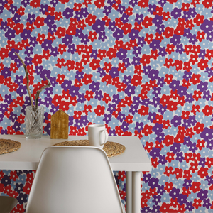 Mini Blooms (several colourways) | Removable PhotoTex Wallpaper