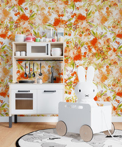 Whimsical Florals | Removable PhotoTex Wallpaper