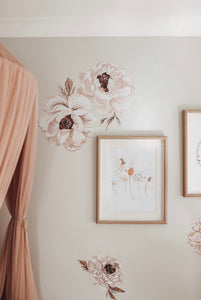 Kirby Peony Decals | Removable PhotoTex Wall Decals