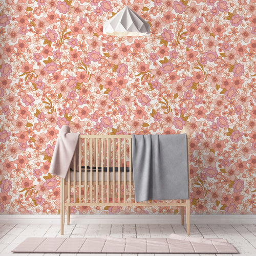 Flower Child | Removable PhotoTex Wallpaper