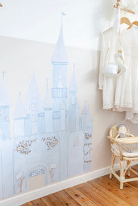 Fairytale Castle Decal (several colourways) | Removable PhotoTex Wall Decals