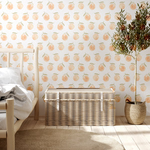 Peach Decals | Removable PhotoTex Wall Decals