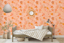 Load image into Gallery viewer, Ditzy Retro (several colourways) | Removable PhotoTex Wallpaper