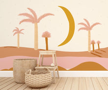 Load image into Gallery viewer, Hello Moon (several colourways) | Removable PhotoTex Wallpaper