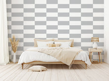 Load image into Gallery viewer, Rectangle Checkers (several colourways) | Removable PhotoTex Wallpaper