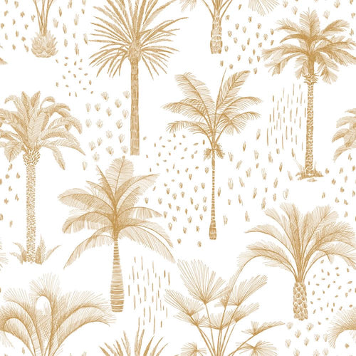Beach kid - Bronze Palms | Removable PhotoTex Wallpaper