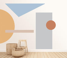 Load image into Gallery viewer, Shape Decals (several textured colourways) | Removable PhotoTex Wall Decals
