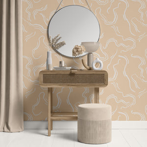 River Lines (several colourways) | Removable PhotoTex Wallpaper