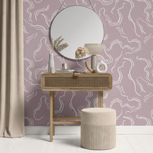 Load image into Gallery viewer, River Lines (several colourways) | Removable PhotoTex Wallpaper