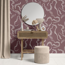 Load image into Gallery viewer, River Lines (several colourways) | Removable PhotoTex Wallpaper
